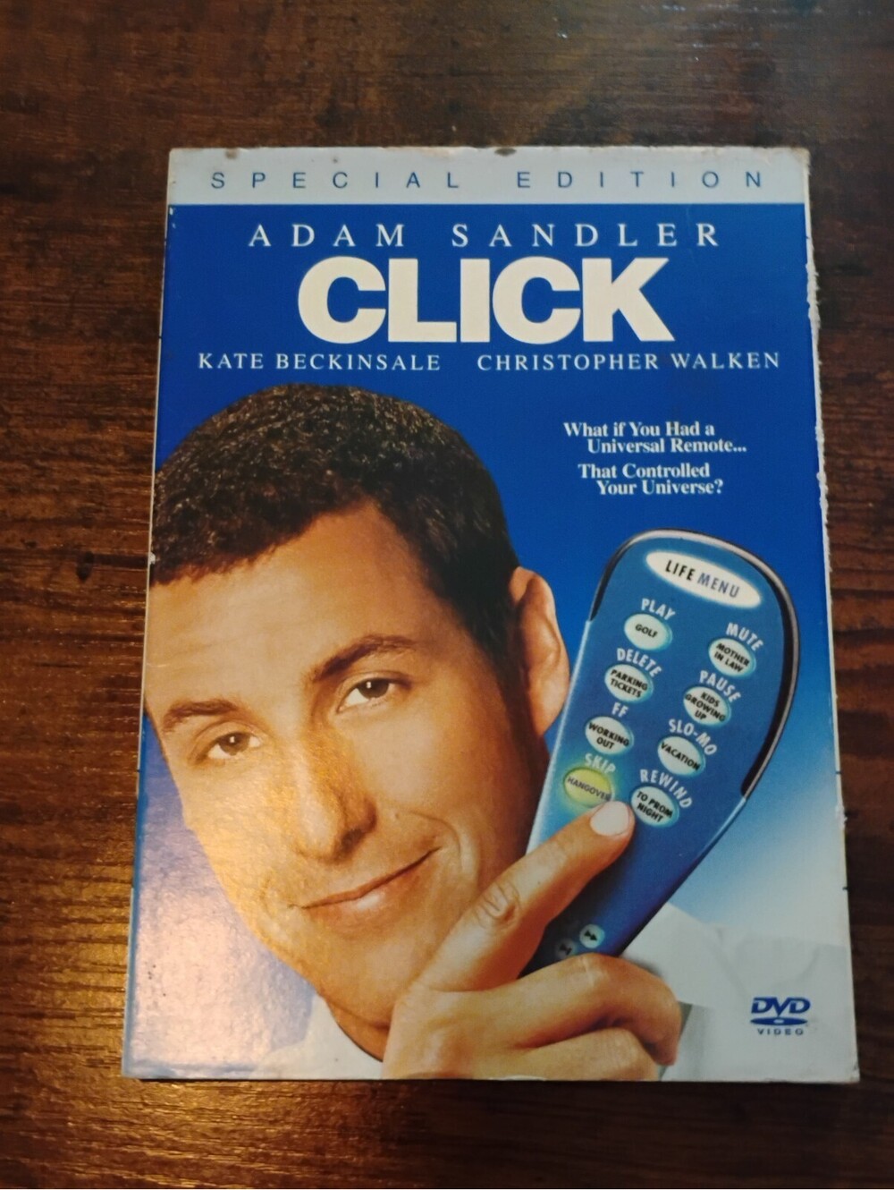Click Special Edition DVD Movie Starring Adam Sandler